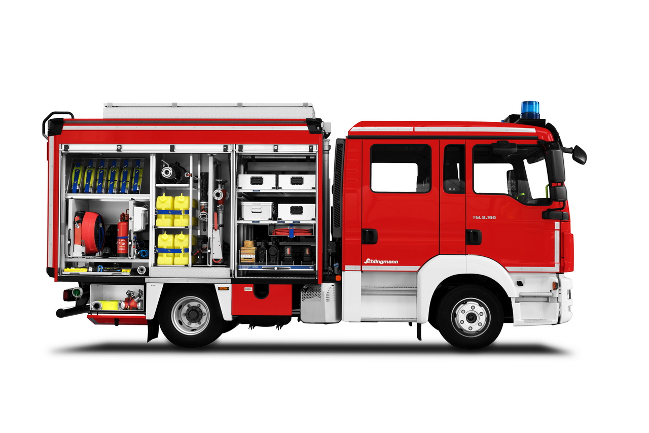2891 SCHLINGMANN MLF VARUS 4x2 AL Feuerwehrfahrzeuge Prospekt 